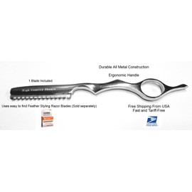 High Country Shears Hair Styling Razor All Metal Durable Sharp Feather FREE SHIPPING From USA