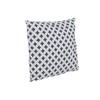 1buy3 Cushion Cover Pack of 2 Crosses White/Blue 50 cm