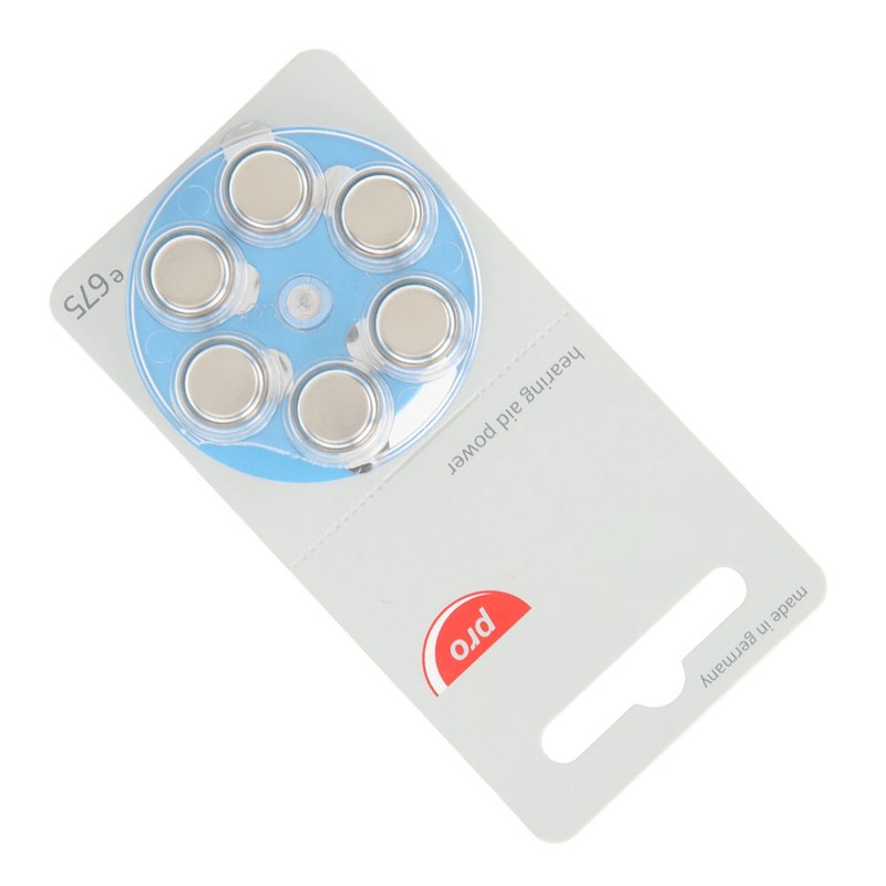 60pcs Long Lasting Power Sound Aid Batteries Zinc Air Hearing