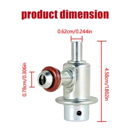 LABLT Motorcycle Fuel Pressure Regulator Fuel Pump Valve Replacement for Suzuki Hayabusa GSX1300R GSX-R 750 1000 V-Strom DL650 1000 15100-24FB0 15100-24FA0 15410-35F00