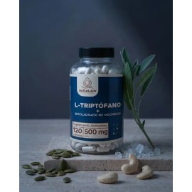 L-triptófano + Bisglicinato De Magnesio Raices Zen 150 Caps Sin Sabor