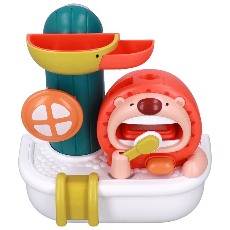 Bath Toy Water Spray Cute Animal Toy Bubble Flow Bathtub