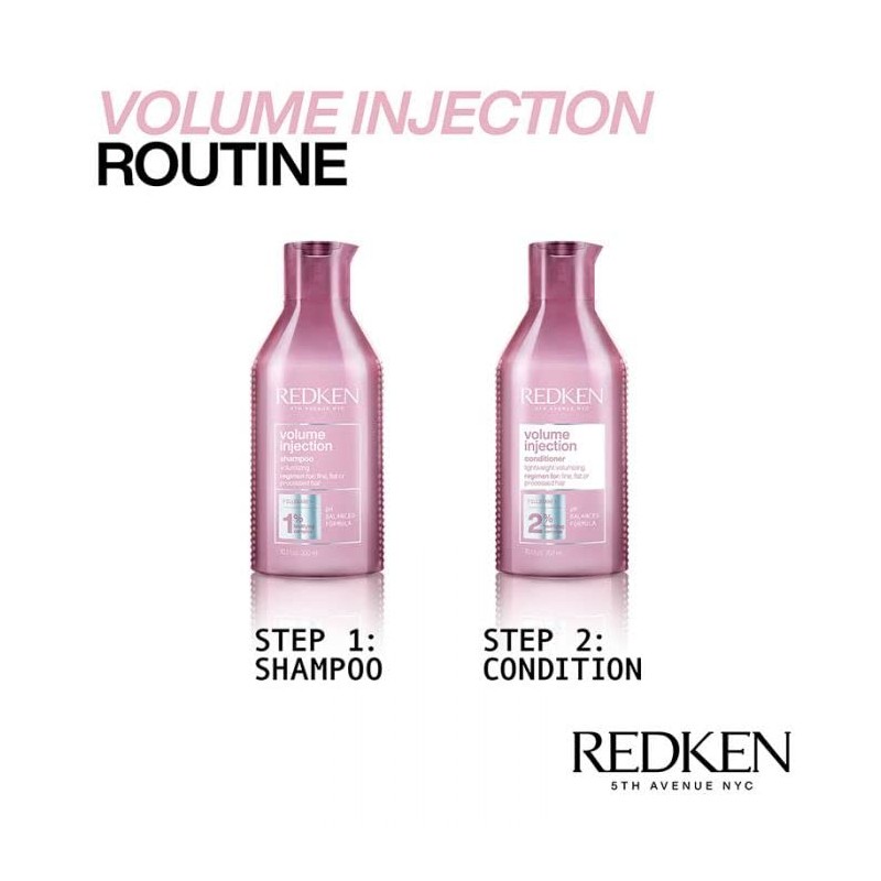 Redken Volume Injection Shampoo 300ml Double