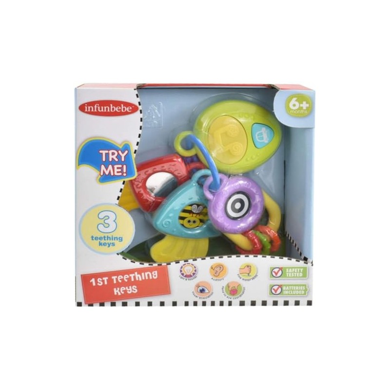 Infunbebe My 1st Teething Keys