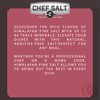 CHEF SALT Himalayan Pink Salt 3lb Fine Grain, Pack of