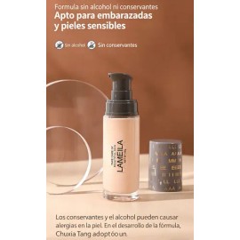 Lameila Base De Maquillaje: Impermeable, Sin Transferencia