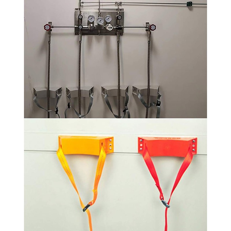 Wall-Mounted Bracket Single Wall Bracket for Compressed Gas Cylinders Holder