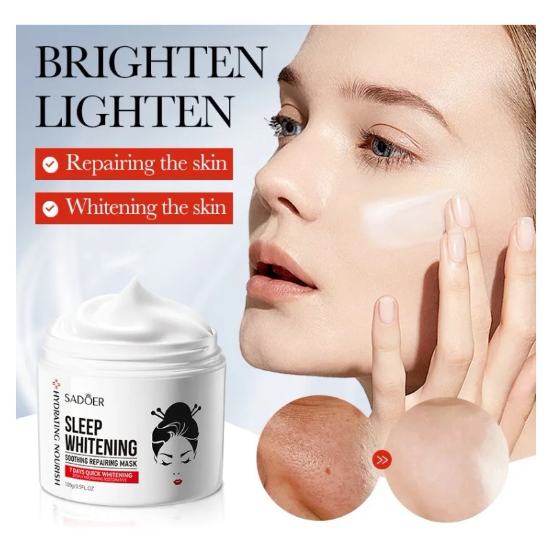 Mascarilla Dormir Ácido Kójico Blanquear