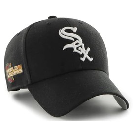 47 Men's Compatible with White Sox Cooperstown World Series Sure Shot MVP Adjustable Hat - One Size