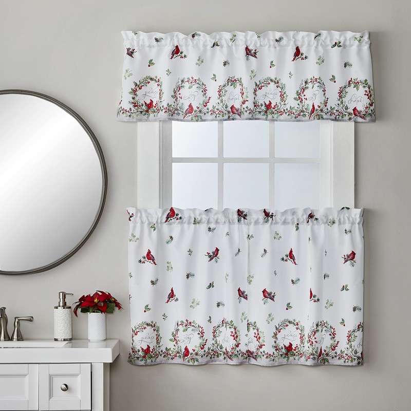 SKL Home by Saturday Knight Ltd. Berry Cardinal Tier Pair