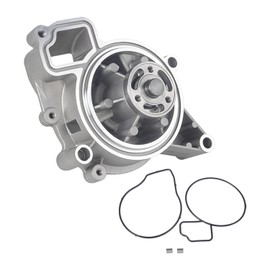 Water Pump AW5092 w/Gasket for Chevy Equinox Cobalt Malibu Impala HHR Cavalier 02-17, GMC Terrain 10-17, Buick LaCrosse Verano Regal 10-17, Pontiac G5 G6 06-10, Saturn Vue Ion, 2.0L 2.2L 2.4L Engine