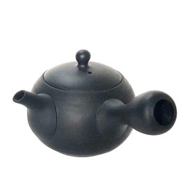 Landscape.com Tokoname Ware Small Teapot, Sera Mesh, Black Mud, 6.1 fl oz (180 cc), Made in Japan