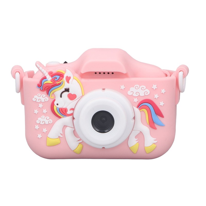 Kids Camera Toys Digital Photo Video Recording Camcorder Cute Cartoon