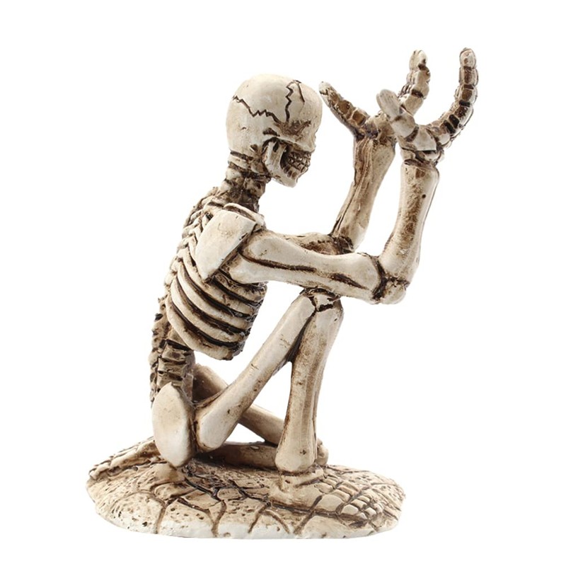 NUOLUX Pen Holder, 1 Pen Holder, Halloween, Decoration, Skull, Skeleton