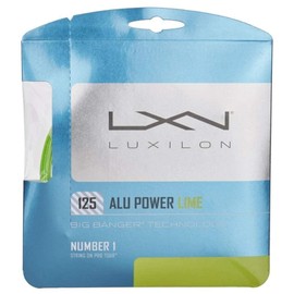 Luxilon Tennis Racket String, Alu Power 125 Limited Edition, 12.2 m, Light Green, 1.25 mm, Unisex, WRZ990240