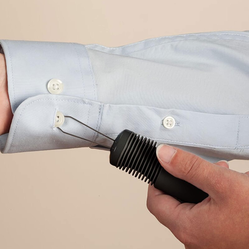 Button Hook and Zipper Pull,Disability Aids One Hand Buttons Aids