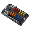 12 Way Fuse Block W/Negative Bus - ATC/ATO 12 Circuit