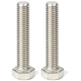 cyclingcolors 2x Sechskantschraube nach DIN 933 ISO 4017 Edelstahl A2 Rostfrei Vollgewinde Außensechskant Maschinenschraube Metrisch, M16x110mm