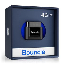 Bouncie GPS Tracker for Vehicles with Real-Time Location, Route History, Speed Monitoring, Geo-Fence & Accident Notifications - for Fleets & Family - Cancel Anytime