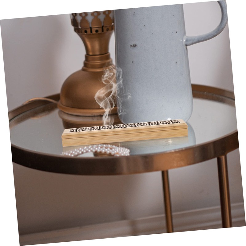 Bamboo String Incense Box - Elegant Incense Holder for Sticks
