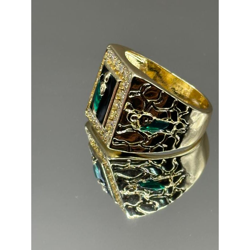 San Judas Ring - Gold-Filled - Men's Religious Jewelry -