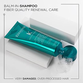 KRASTASE Bain Thrapiste  Shampoo reparador  Para Cabello Extremadamente Daado o Sobre procesado  Reconstruye la Fibra Capilar  Con Glucopptidos y...  