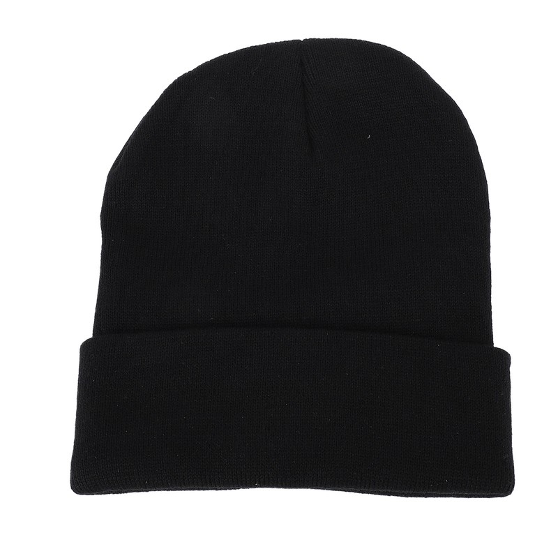 LED Beanie Hat Adjustable Brightness USB Rechargeable Soft Warm Knitted