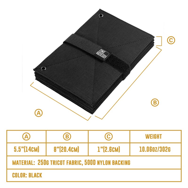 OneTigris Patch Base Patch Mat Hook & Loop Patch Book