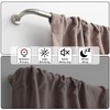 Room Darkening Rods, Single Window Rods 28-86 Inch(2.33-7.17ft) Telescoping Wrap