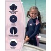 XUKER Kids Wetsuit for Boys Girls Toddlers, 3mm Wetsuit Back