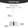 Hand Towel Holder Stand, Industrial Style Brass Shower Countertop Towel
