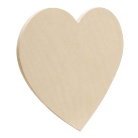 Wooden Hearts for Crafts, 20 inch Wood Hearts, 1/4 inch Thick, Pack of 1 Unfinished Wooden Hearts, Great for Valentines Day Crafts & DIY Party Décor