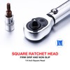 KATSU 1/4 Inch Drive Click Torque Wrench 15 PCs Set