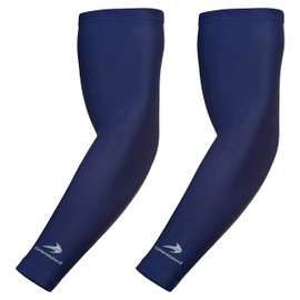 CompressionZ Youth Compression Arm Sleeves (Pair) Boys, Girls, Kids - Sports Sleeves for Basketball, Baseball, Softball, Tennis