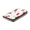 Bolaz Long Wallets Leather Bifold Wallet for Women Red Cherry