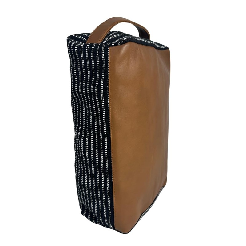 Pinstripe Shoe Bag by Sunfish