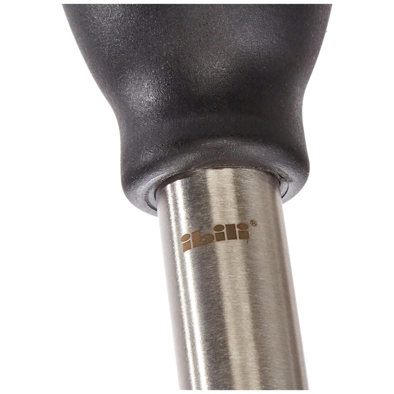 Ibili Bratensaftspritze-Set 26 cm aus Edelstahl/Silikon, schwarz/weiß/silber, 26 x 11