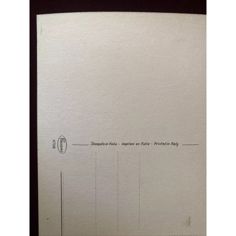 Vintage postcard "Happy new year" in Italian