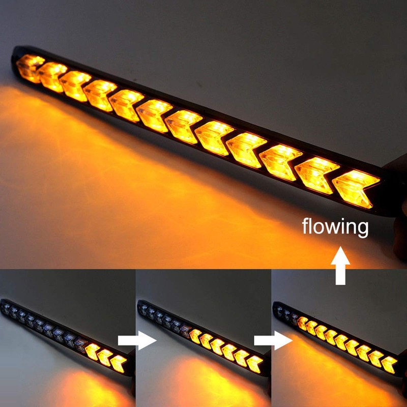 SOCAL-LED 2 tiras de conmutación LED DRL de flecha de