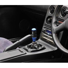 Carmate RA137BL Car Custom Carbon & Aluminum Shift Knob Blue