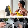Shunshi Magic Cleaning Cloths for Glass, 2pcs - Reusable Streak-Free