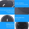 Aluminum Alloy 2.4G Wireless Rechargeable Mouse Office Silent Computer Mouse