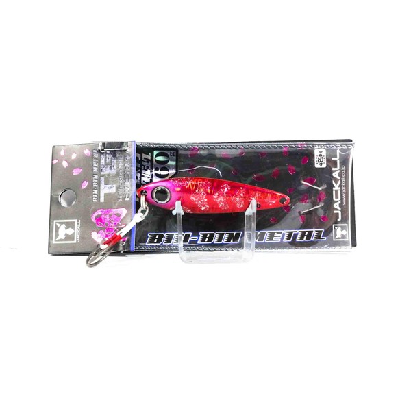 Jackall Bimbin Metal TG, 2.1 oz (60 g), Red Squid Glow