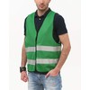 AIEOE Mens 5/10 Pack High Visibility Reflective Vest Hi-vis Bright