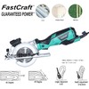 FastCraft Mini Circular Saw 9A PEAK GUARANTEED POWER + 8pc