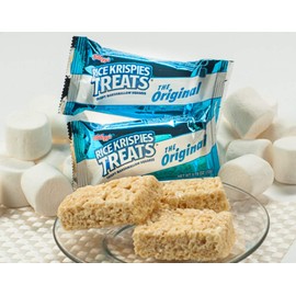 Kellogg's Rice Krispies Treats, Original Marshmallow, 0.78oz Pack, 60 Count