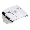 SHMTOOL Chrome ABS Plastic Taillight Cover without Slots Rear Tail