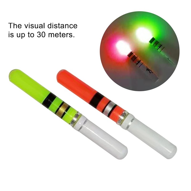 Float Tail Light Stick, 10pcs Luminous Glowing Float Tail Led