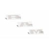 RAM Grille Emblem Overlay Decal Stickers 2025 Ram 1500 (Color: