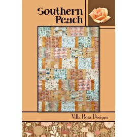 Villa Rosa Designs Southern Peach  Quilt Pattern-A Fat Quarter Pattern